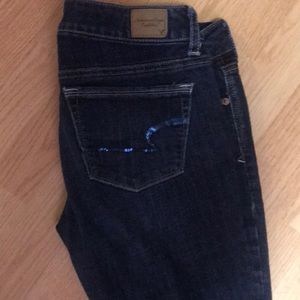 American Eagle stretch size 8 “skinny kick”
